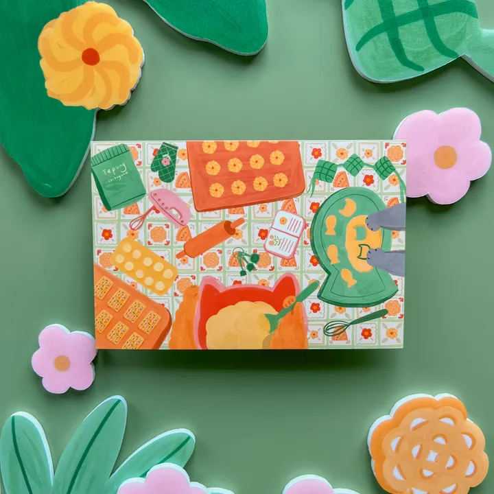 Postcard - Kuih Raya by Bunga dan Bintang