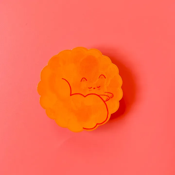 Sleeping Cat Vinyl Sticker - Oyen