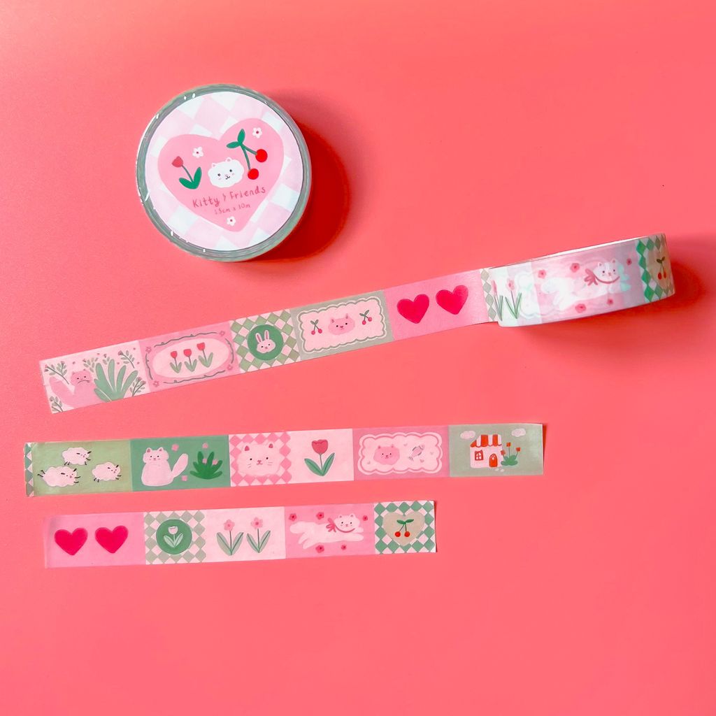 Kitty and Friends Washi Tape by Bunga dan Bintang