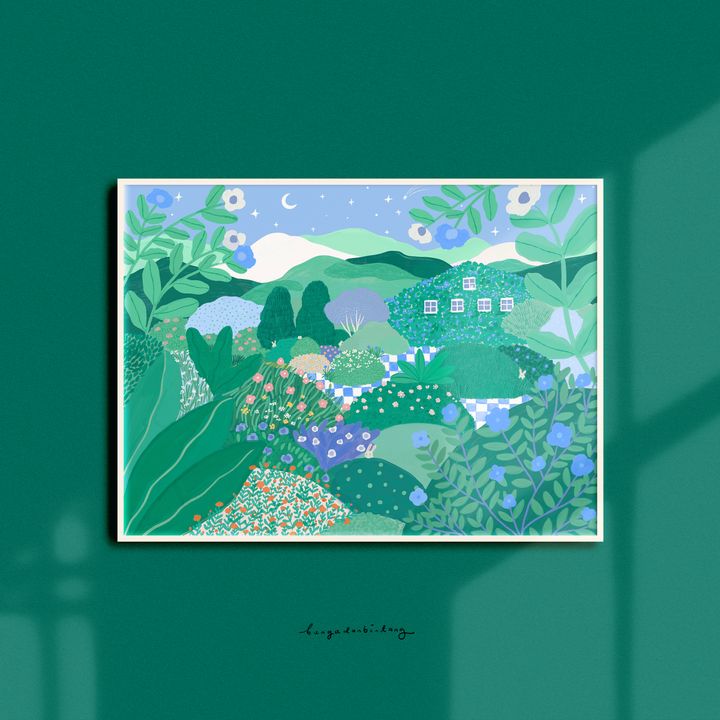 30X40 STARRY GARDEN