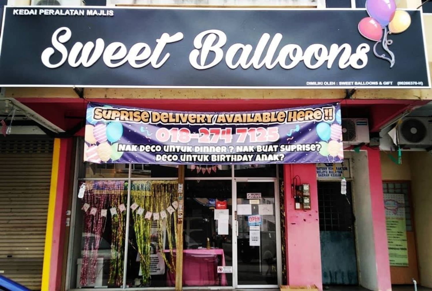 Sweet Balloons & Gift