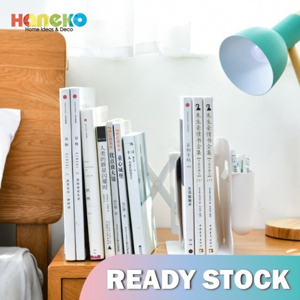 Adjustable Book Rack Desk Organiser Book Shelf Book Organiser Haneko Home & Deco