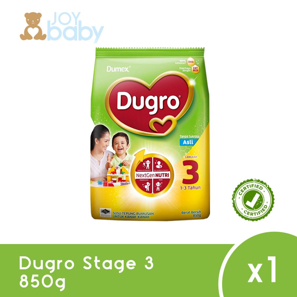 Single Pack Dumex Dugro Stage 3 4 5 Honey Original Joybaby