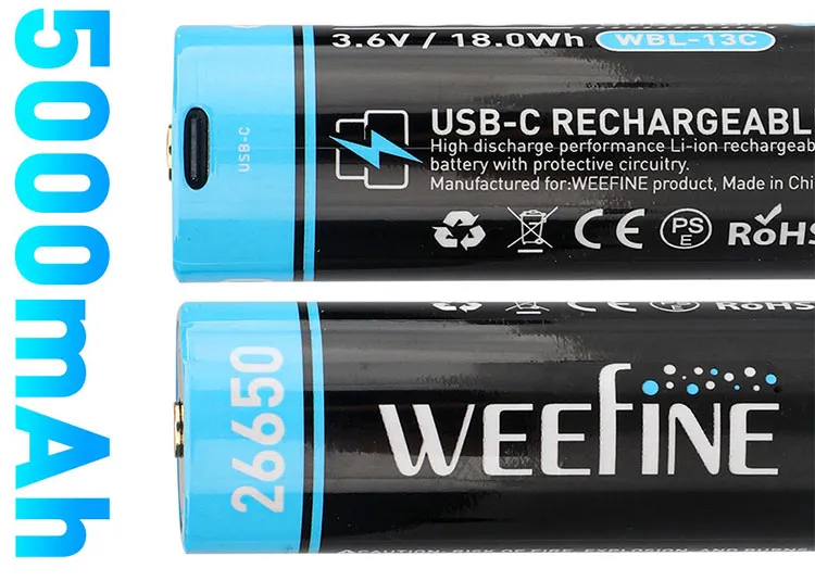 WBL-13C_weefine-26650-Li-ion-battery-5000mAh-USB-C-charger_02