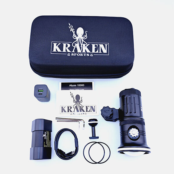 Kraken Spectrum 10000 海洋環境光攝影燈16K色溫– 水舍水中攝影器材