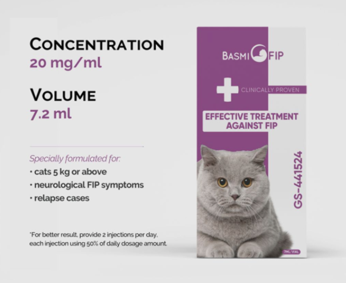 Why we created a 20mg/ml GS 441524 Formulation