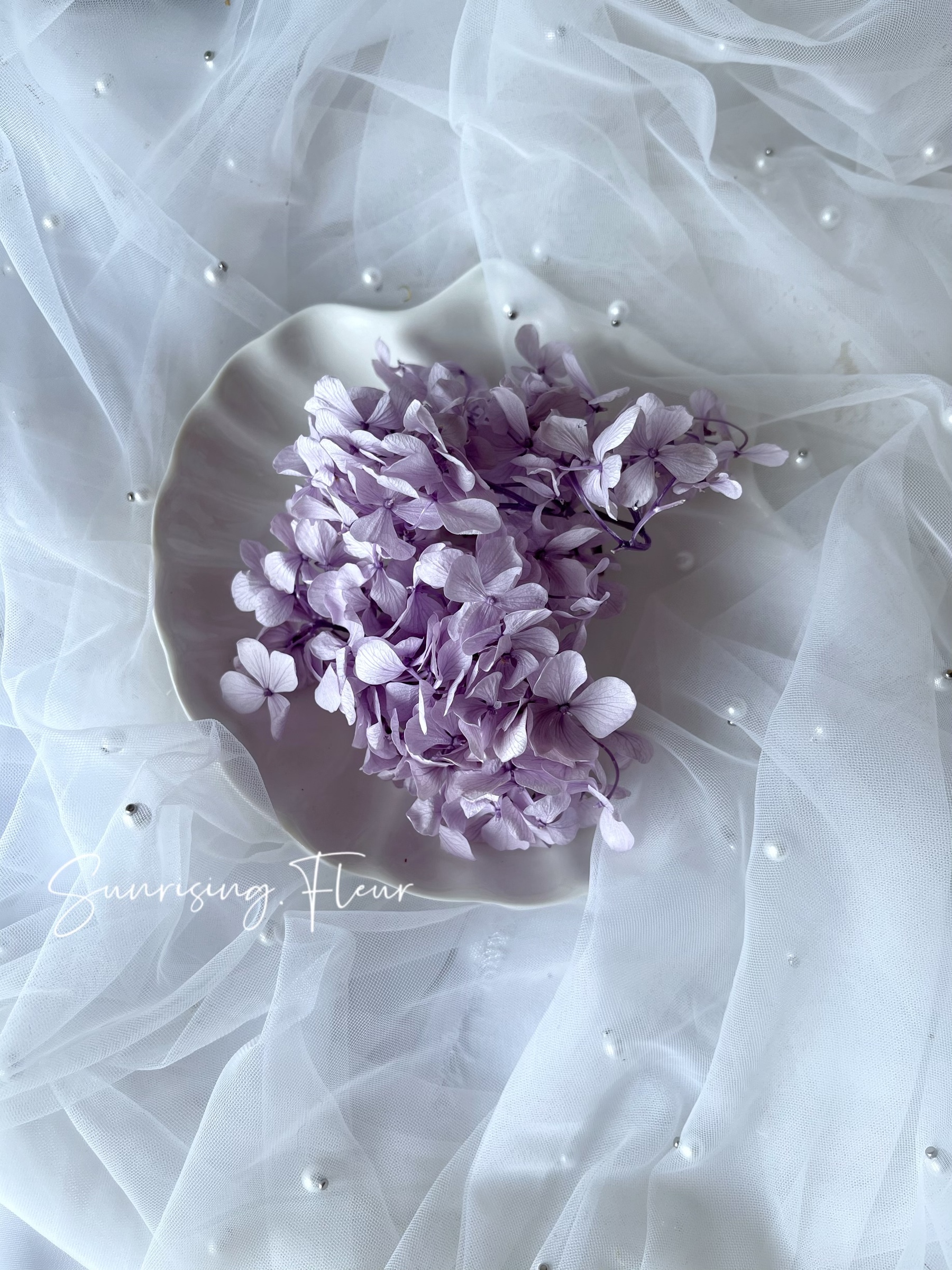 FL291-43 繡球花Andes Hydrangea - Soft Lilac 淺紫– 心語花意- 日本