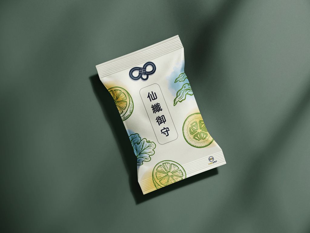 纖維粉包裝示意圖