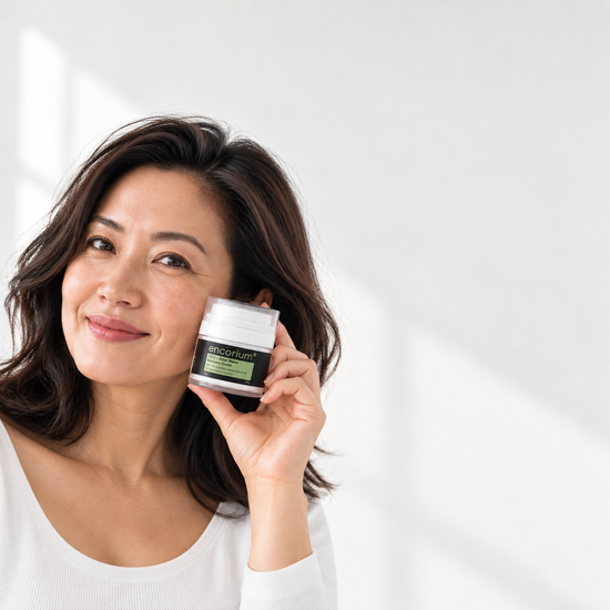 The gentler way back to stronger skin. | encorium®