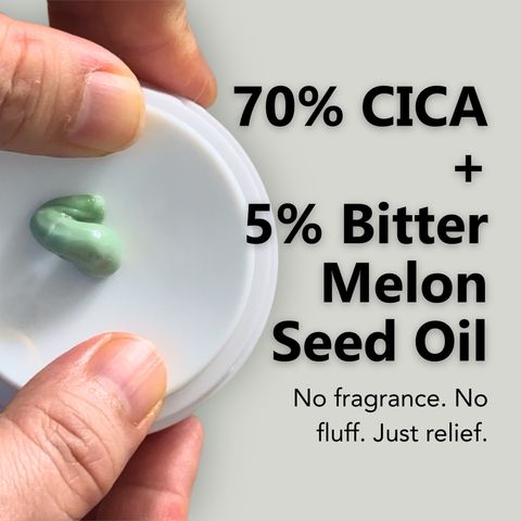 Rich Barrier Cream Texture – Encorium CICA Bitter Melon Recovery Cream