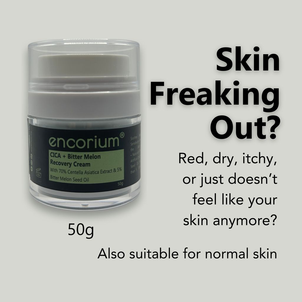 enorium CICA + Bitter Melon Recovery Cream_front