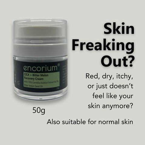 enorium CICA + Bitter Melon Recovery Cream_front