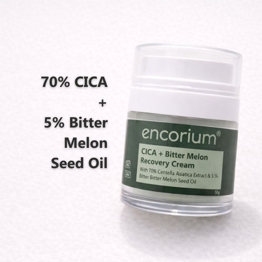 encorium Cica Bitter Melon Recovery Cream 5