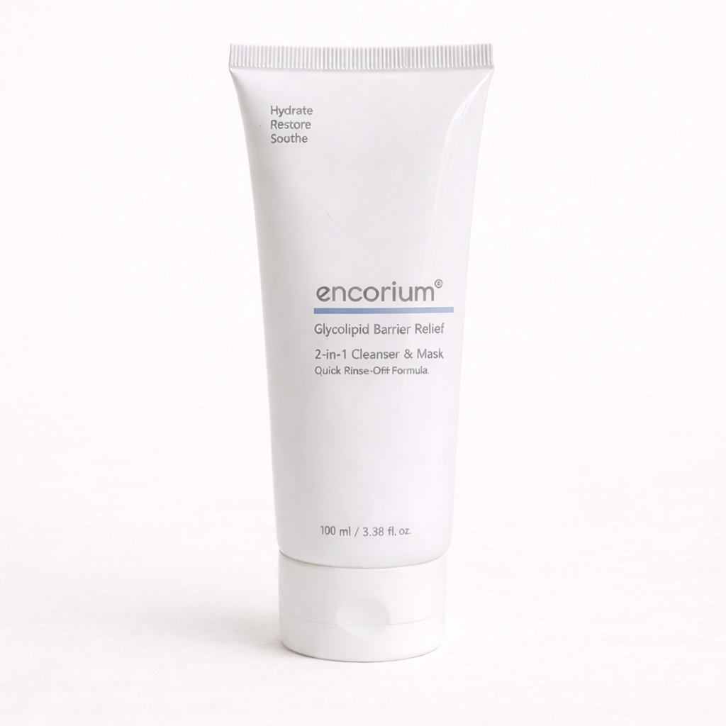 encorium Glycolipid Barrier Relief 2-in-1 Cleanser Mask