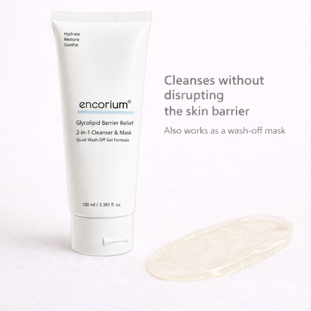 encorium Glycolipid Barrier Relief 2-in-1 Cleanser Mask 2