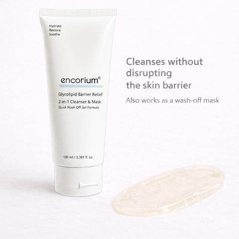 encorium Glycolipid Barrier Relief 2-in-1 Cleanser Mask 2