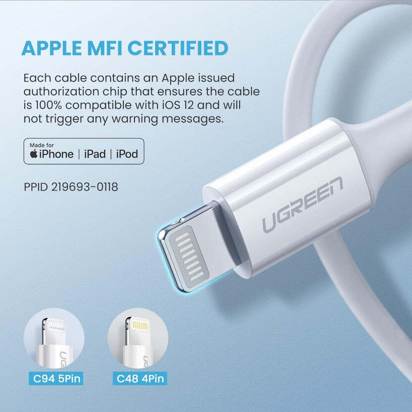 ugreen-mfi-usb-c-to-lightning-charging-cable-479403