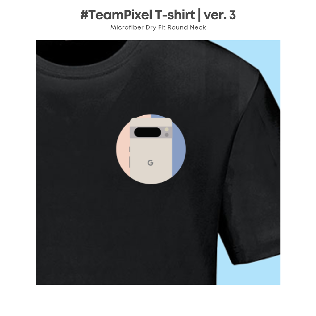 #TeamPixel Tshirt Black (2)