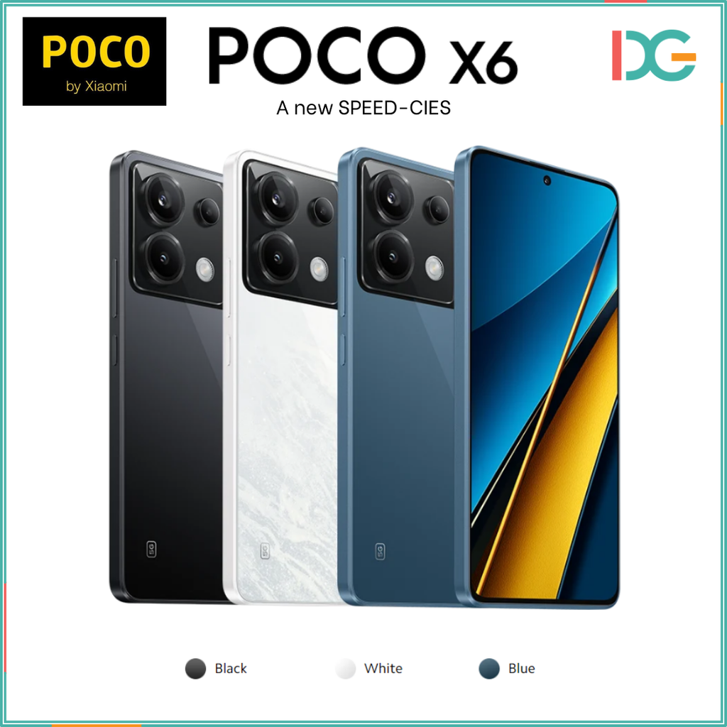 Xiaomi Poco X6 5G 256GB / 12GB RAM - Black — Cover company