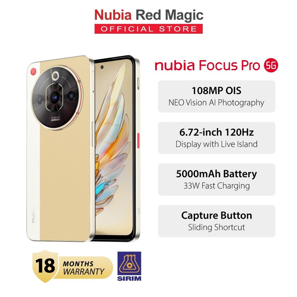 Nubia Focus Pro 1