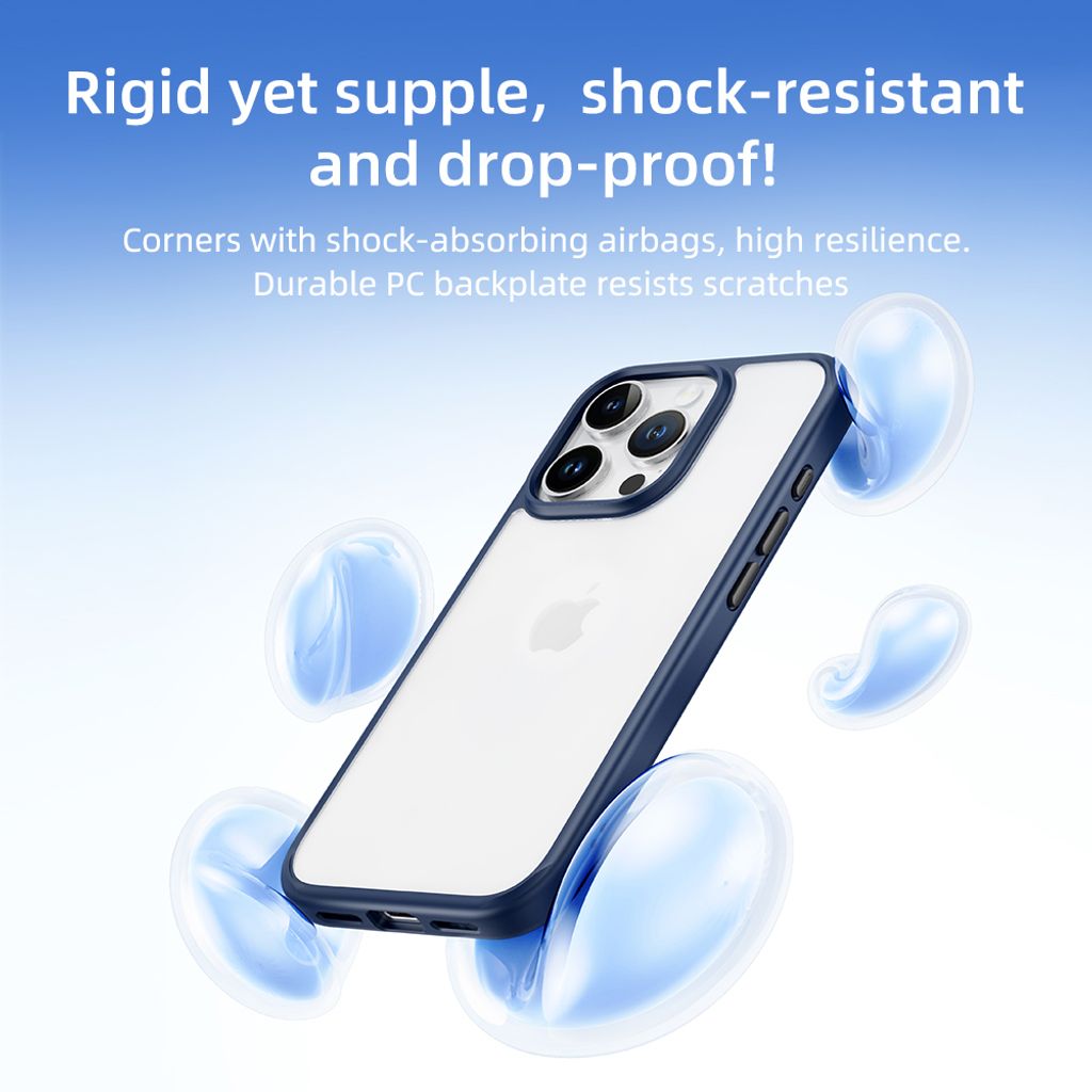 iPhone 16 ROCK Guard Transparent Protection Case (05)