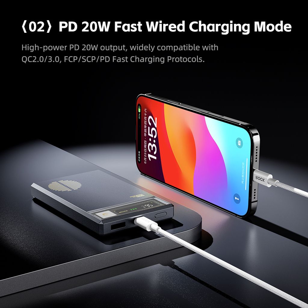 ROCK Retro Magnetic Wireless Power Charger (08)