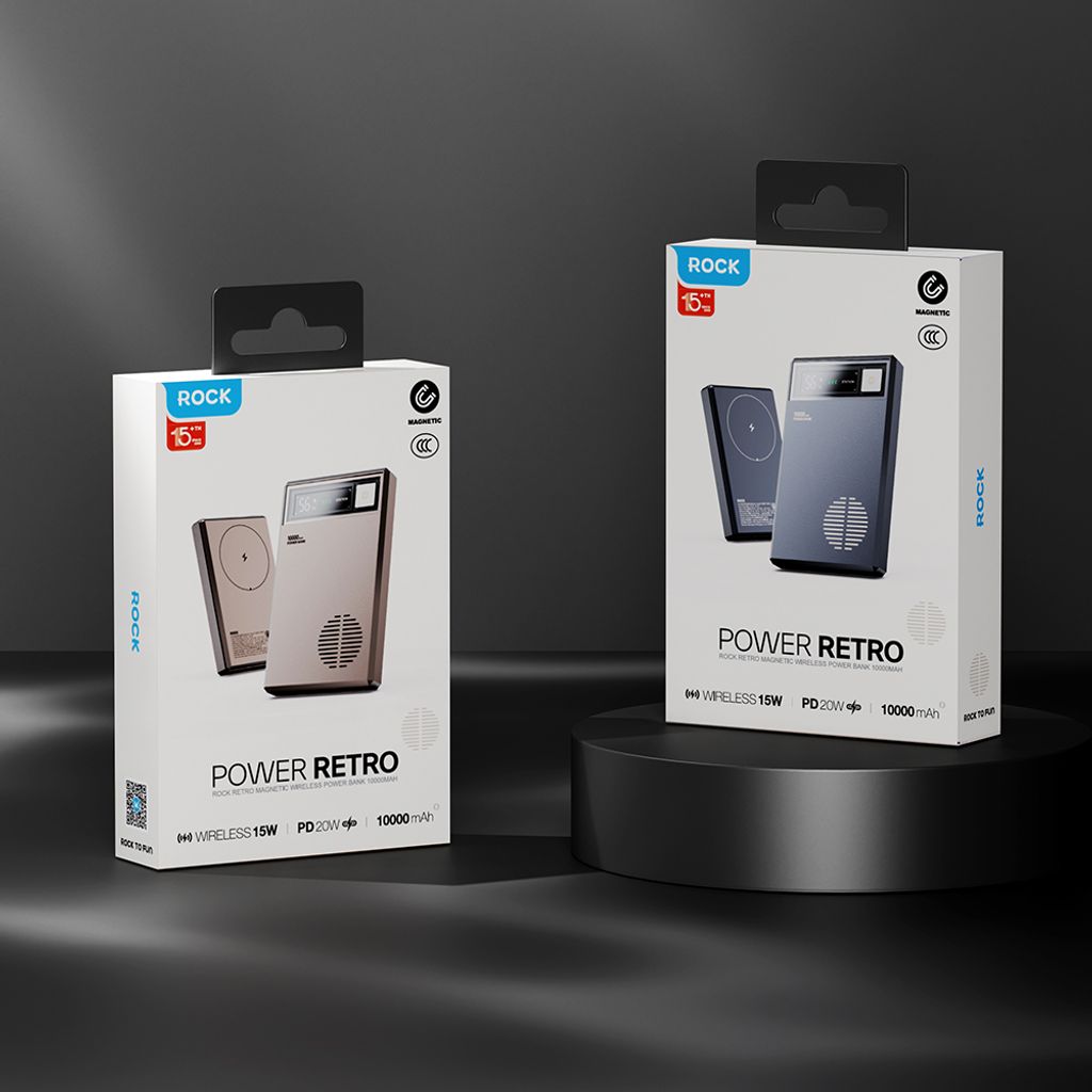 ROCK Retro Magnetic Wireless Power Charger (16)