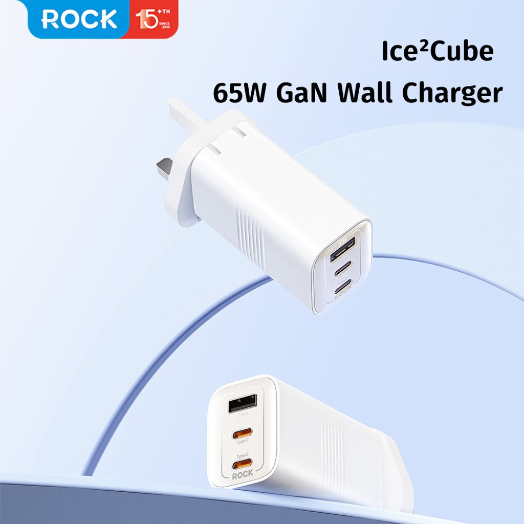 ROCK IceCube 65W GaN Wall Charger 01