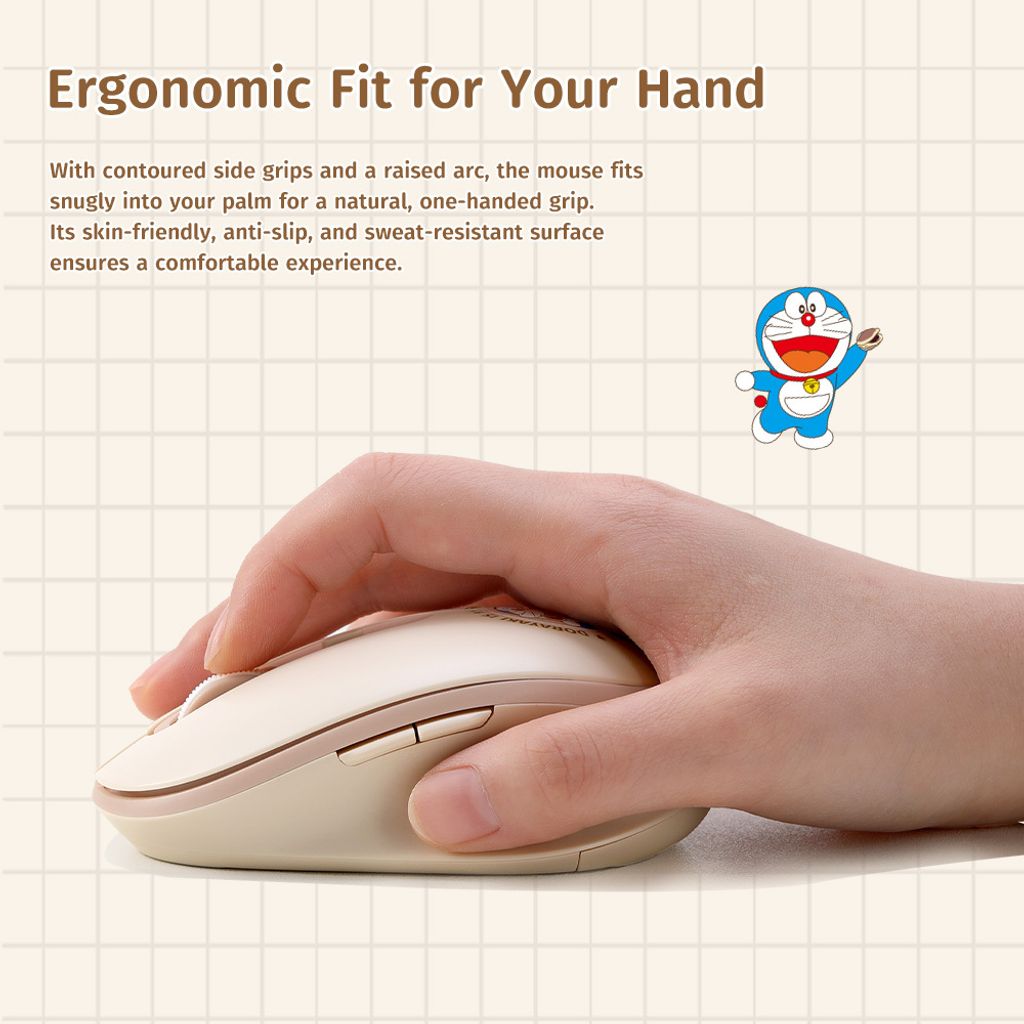 ROCK Doraemon J10 Keyboard and Mouse Kit 06