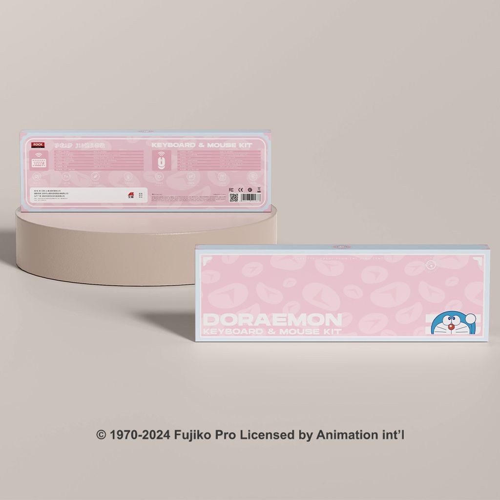 ROCK Doraemon J10 Keyboard and Mouse Kit 11
