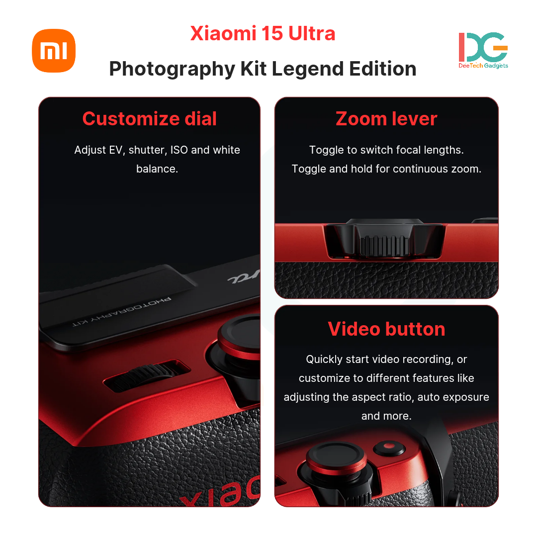 Xiaomi 15 Ultra Photography Kit Legend Edition – Deetech Gadgets Xiaomi 15 Ultra Photography Kit Legend Edition – Deetech Gadgets