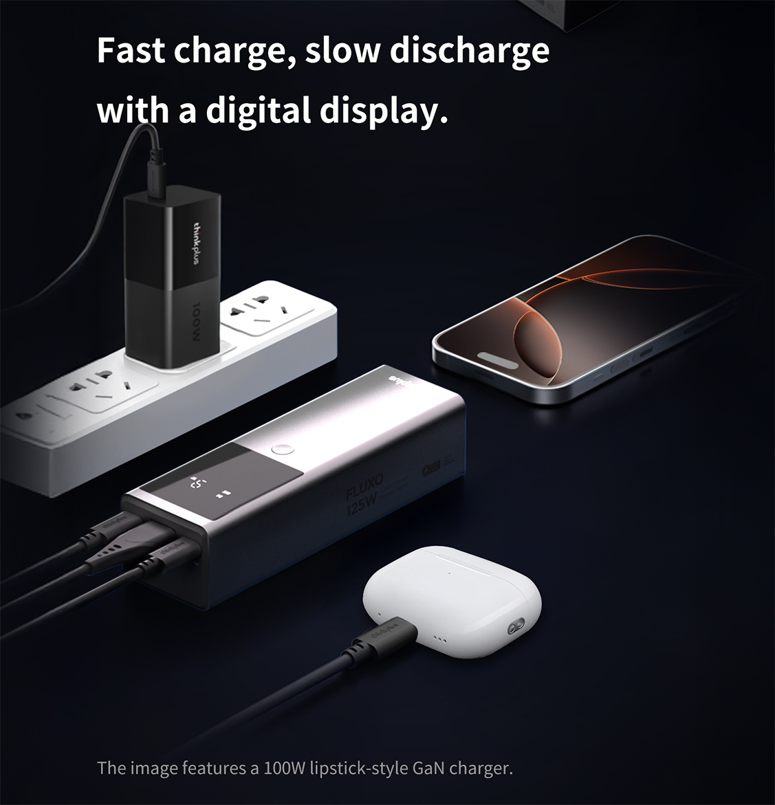 Thinkplus FLUXO High Power 12800mAh Portable 125W Power Bank 04