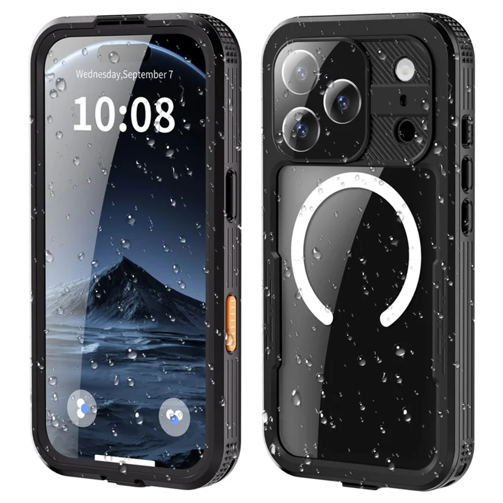 SHELLBOX For iPhone 17 Pro IP68 Waterproof Case Compatible Magnetic Case