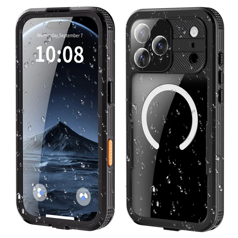 SHELLBOX For iPhone 17 Pro Max IP68 Waterproof Case Compatible Magnetic Case