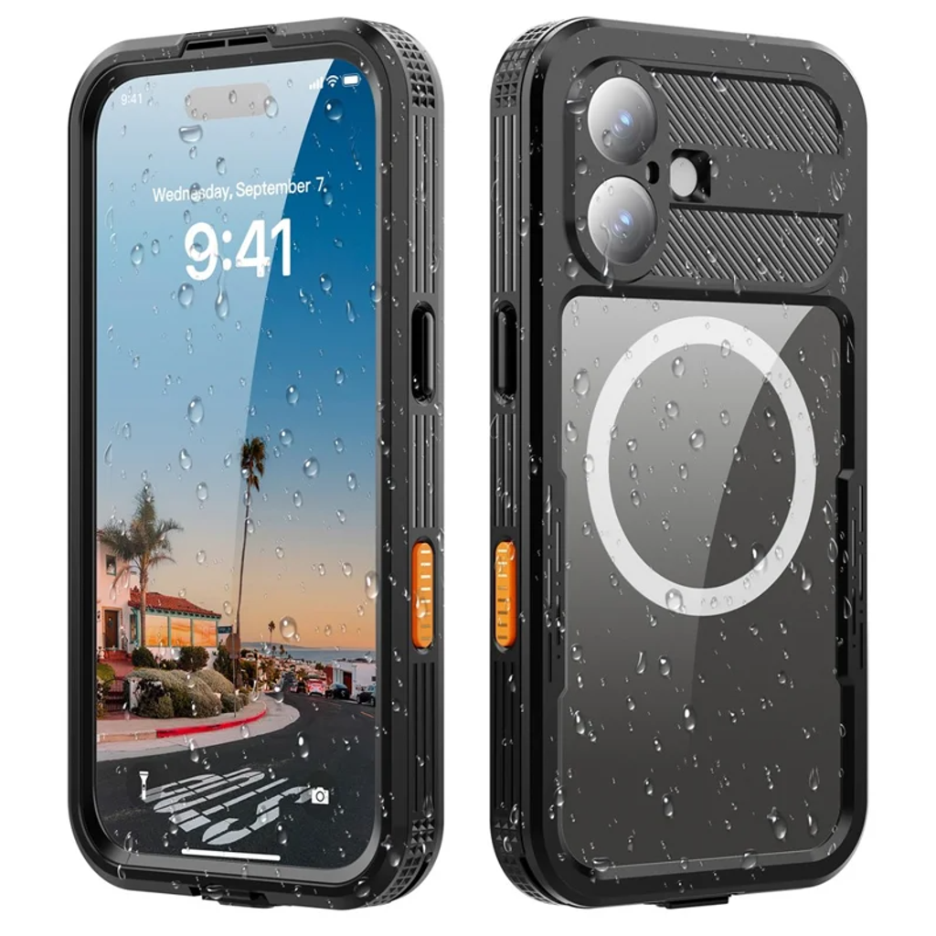 SHELLBOX For iPhone 17 IP68 Waterproof Case Compatible Magnetic Case
