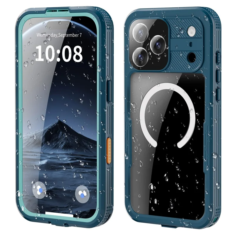 SHELLBOX For iPhone 17 Pro Max IP68 Waterproof - Blue