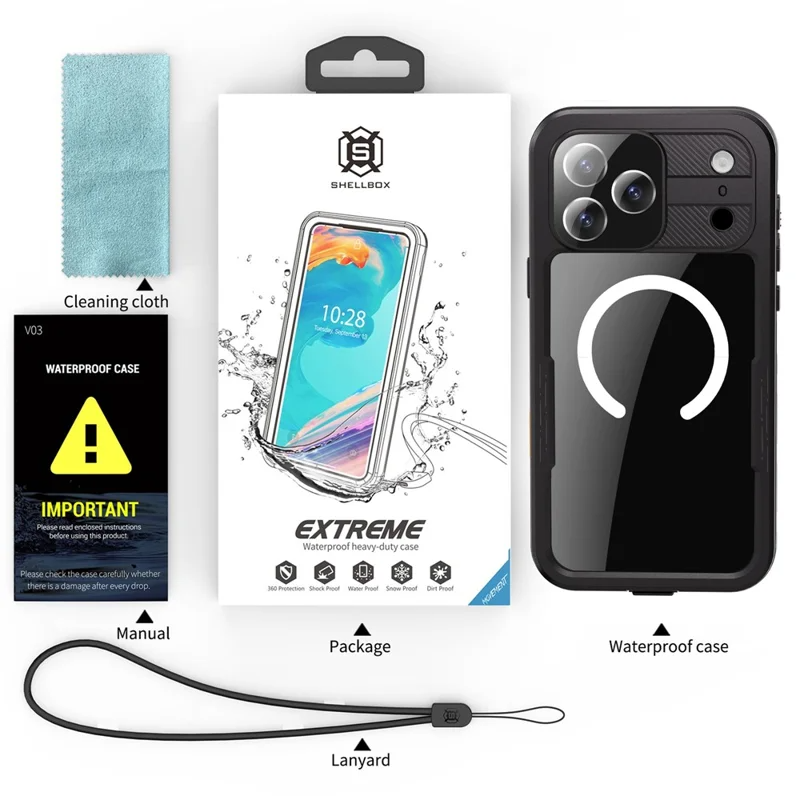 SHELLBOX IP68 Waterproof Case 11