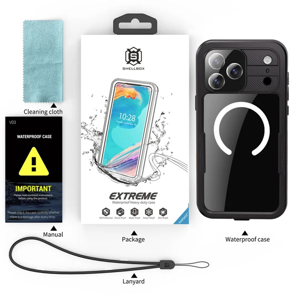 SHELLBOX IP68 Waterproof Case 11