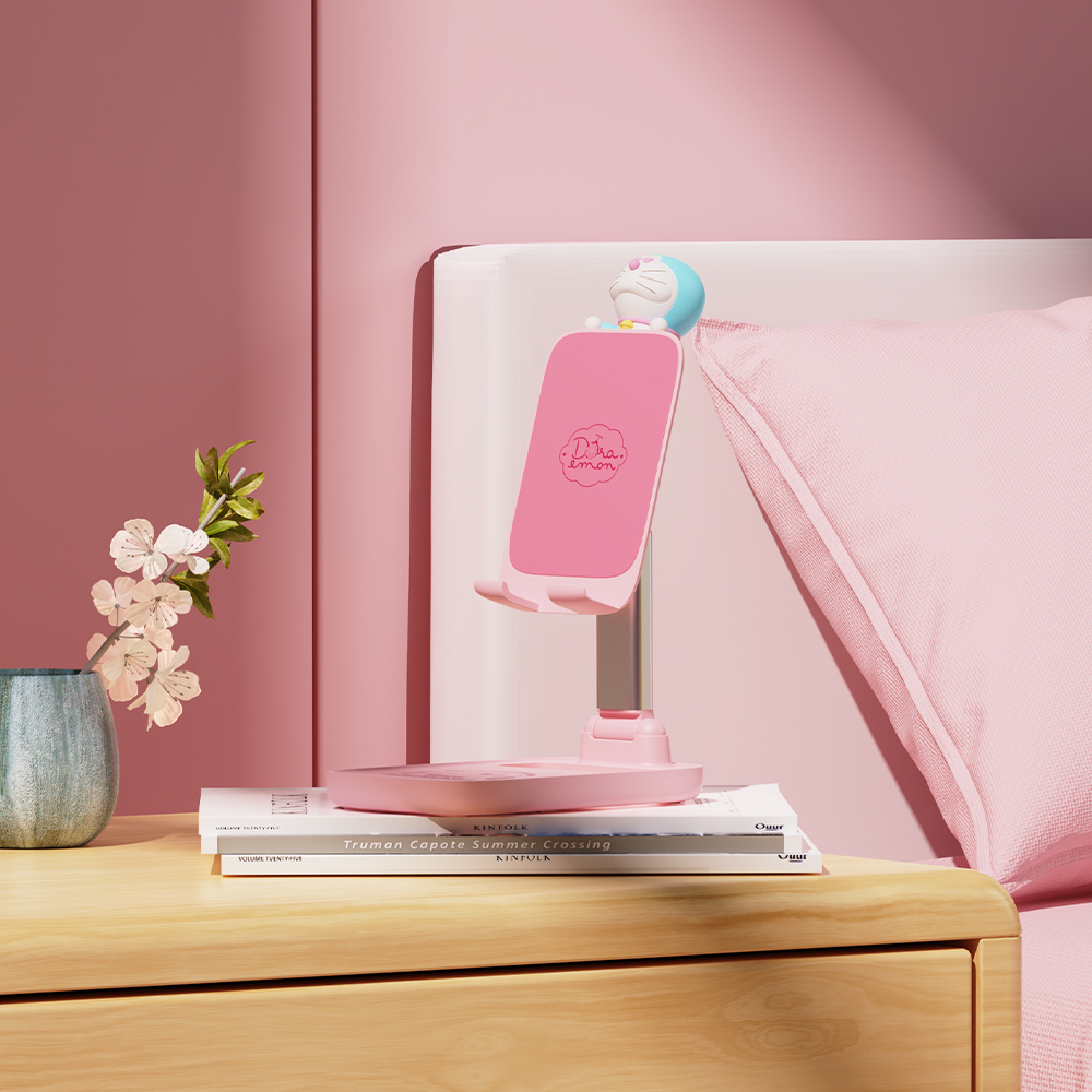 ROCK Doraemon N30 Desktop Stand (Pink) 08