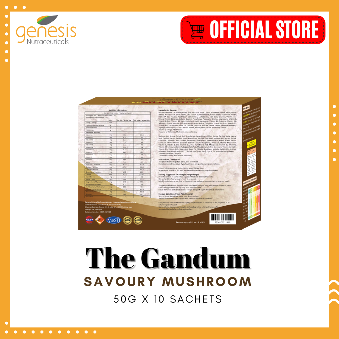 The Gandum Savoury Mushroom (Meal Replacement) (2)