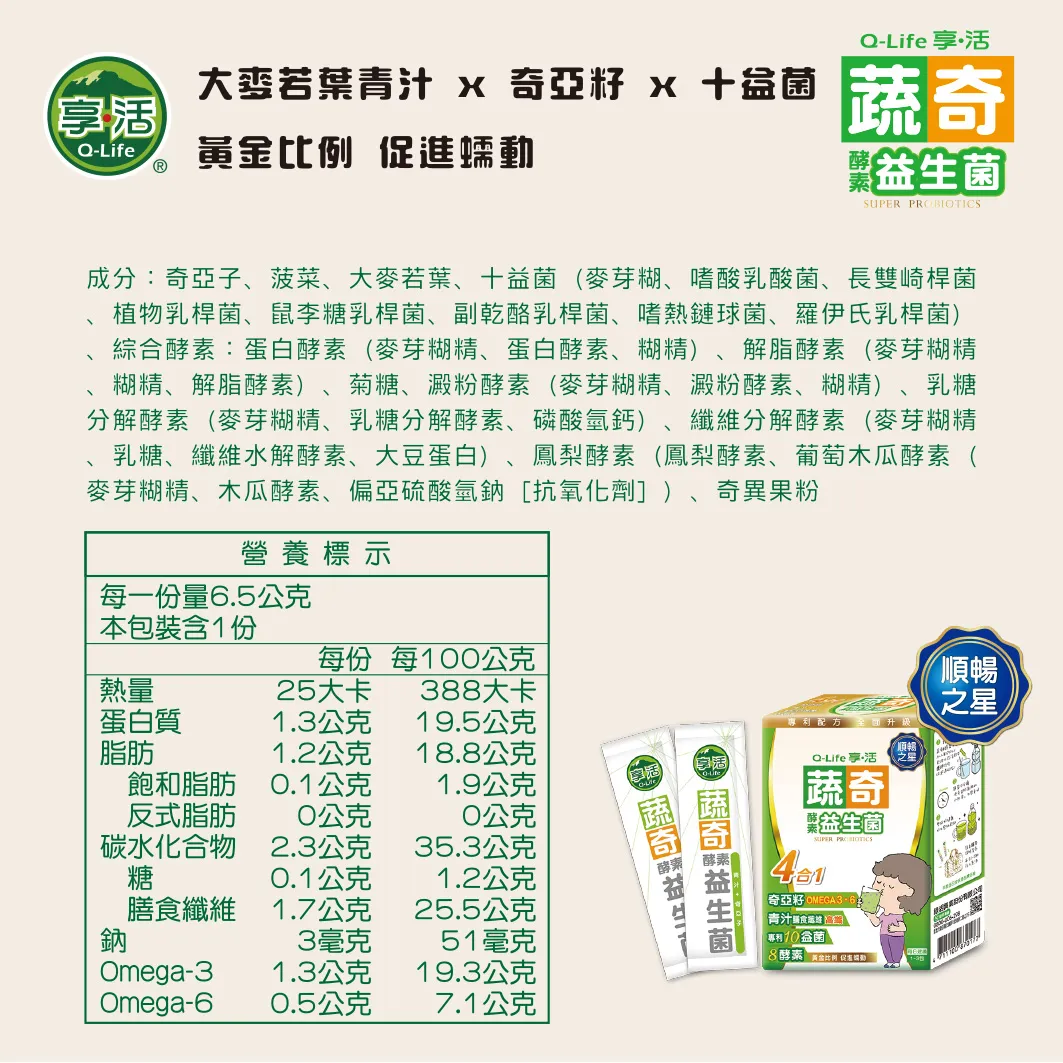 08蔬奇-營養成分