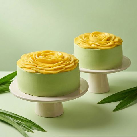 6n8 round Mango Blossom