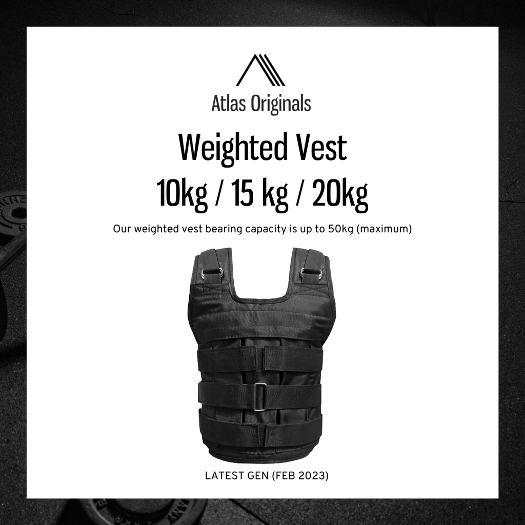 Strength and Cross Training Weighted Vest - 10 kg