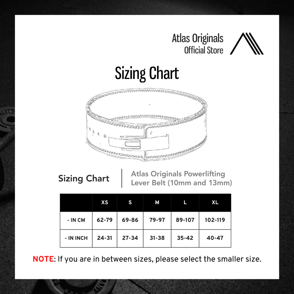 new sizing chart