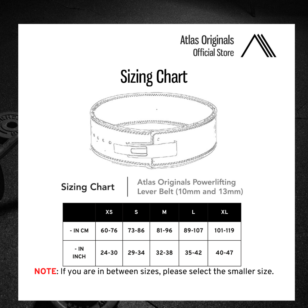 new sizing chart