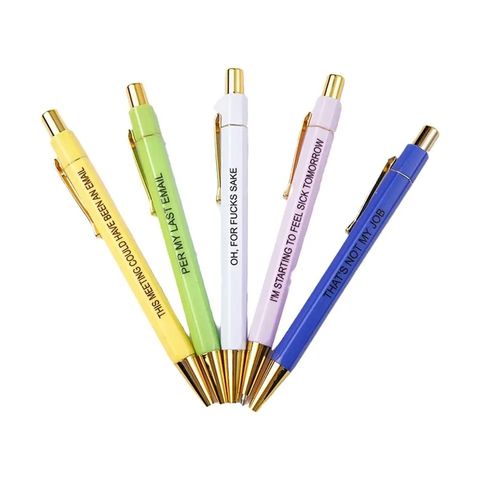 Statement Pens (Black Ballpoint) –