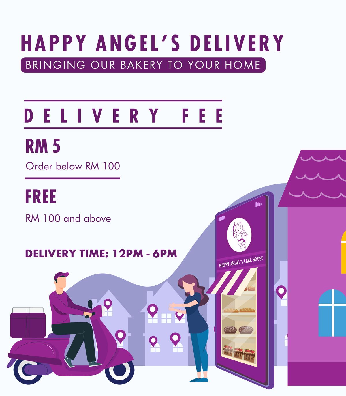 Happy Angel's Cake House | 