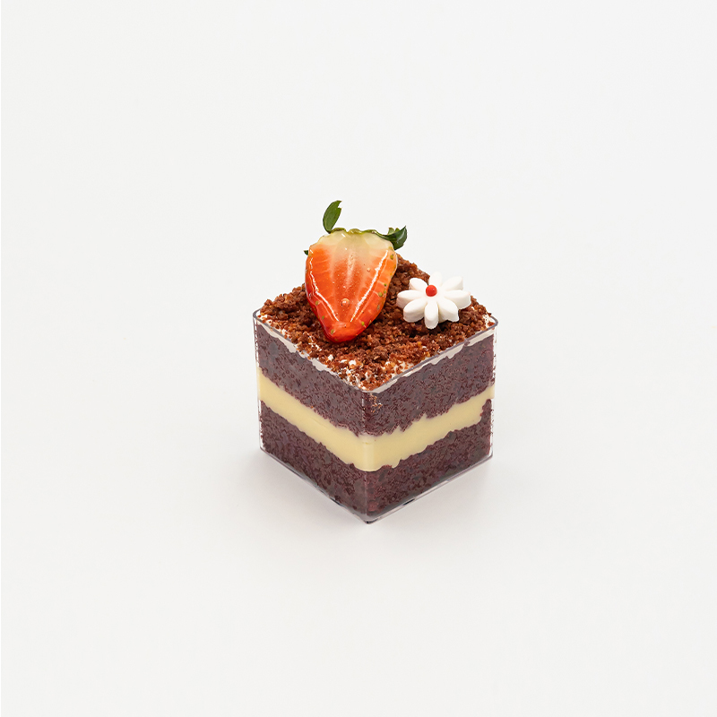 Chocolate Vanilla Marble Cake | bakehoney.com