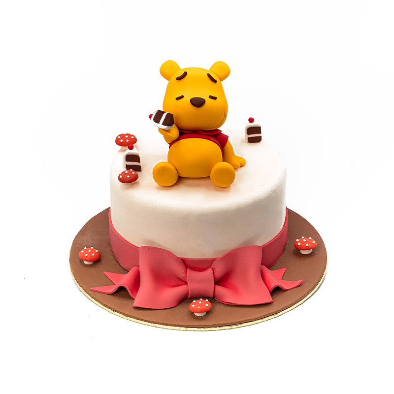 Lovely Winnie The Pooh Cake Delivery Chennai, Order Cake Online Chennai,  Cake Home Delivery, Send Cake as Gift by Dona Cakes World, Online Shopping  India