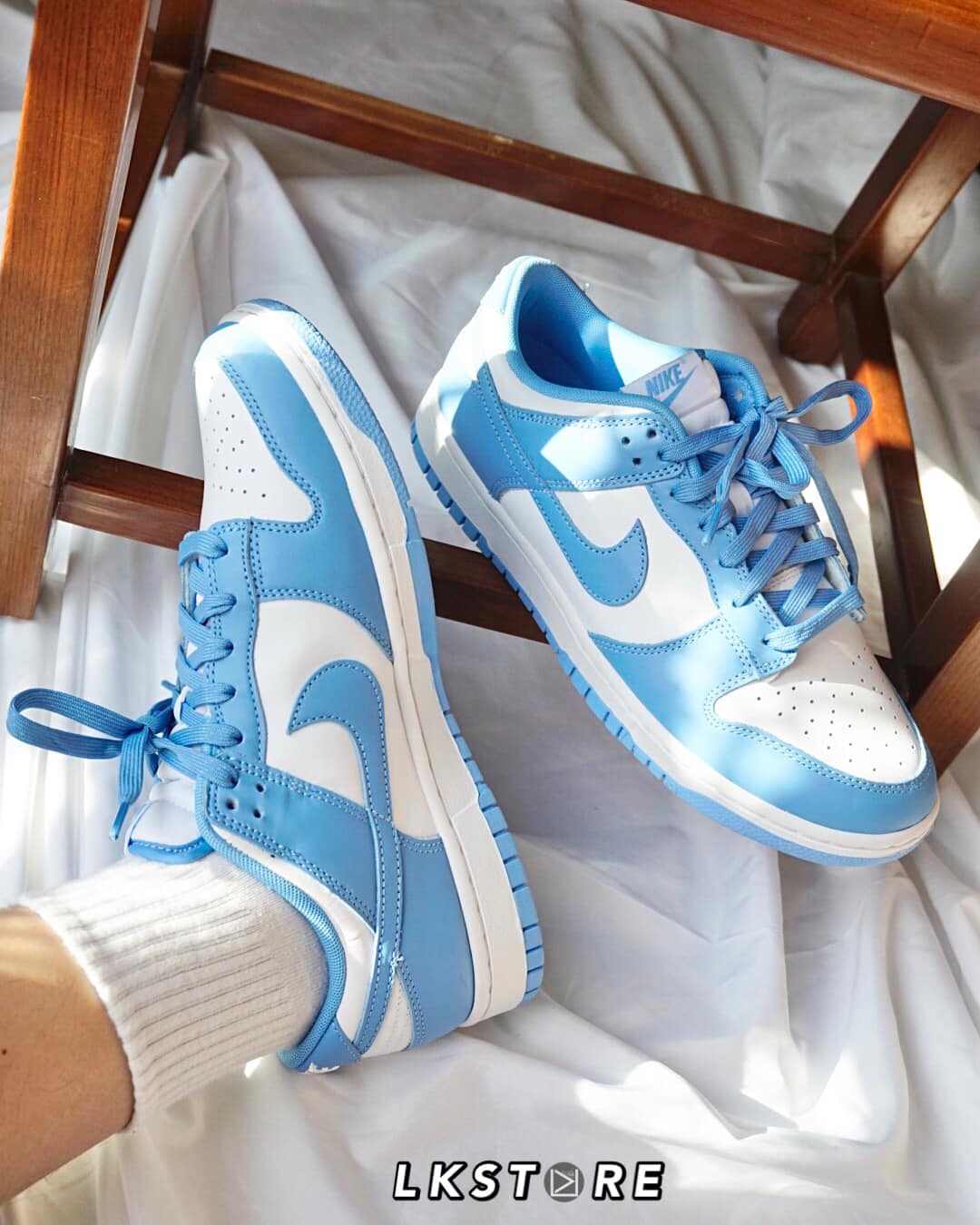 NIKE DUNK LOW 大學藍“UNIVERSITY BLUE'' dd1391-102/cw1590-103